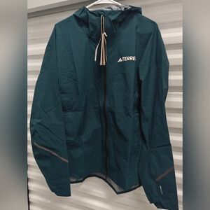 adidas Terrex outdoor & rain jackets for men Trail Running Carrera L Aurora Ivy